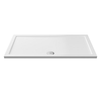 1400mm x 800mm Premium Rectangular Shower Tray - White