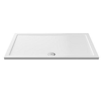 1400mm x 900mm Premium Rectangular Shower Tray - White