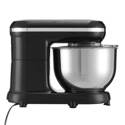 1400W 5.5QT/5.2L Food Grade Mixers Kitchen Electric Stand Mixer Aluminum die casting and Gears Black