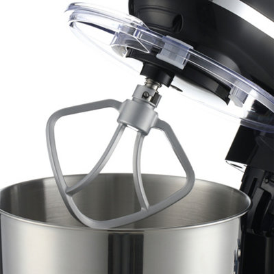 1400W 5.5QT/5.2L Food Grade Mixers Kitchen Electric Stand Mixer Aluminum die casting and Gears Black - 5