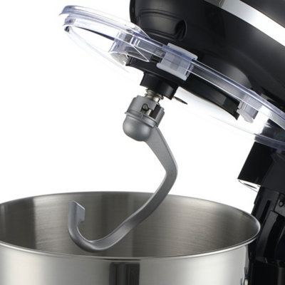 1400W 5.5QT/5.2L Food Grade Mixers Kitchen Electric Stand Mixer Aluminum die casting and Gears Black - 6