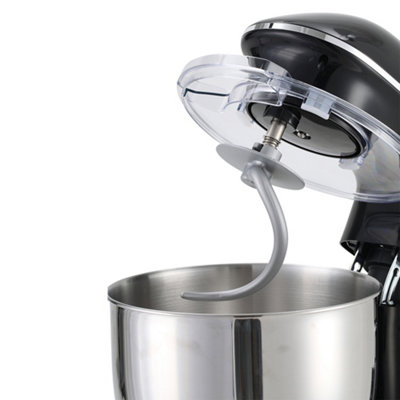 1400W 7QT/6.6L Food Grade Mixers Kitchen Electric Stand Mixer Aluminum die casting and Gears Black - 5