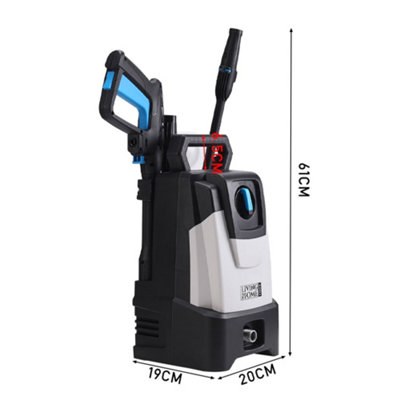 1400W Portable Electric Corded High Pressure Washer - 8
