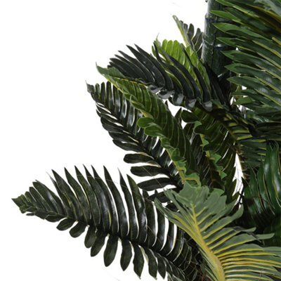 140cm H Artificial Phoenix Fern Tree in Pot for Home Outdoor Indoor - 3
