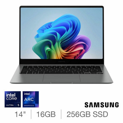 Samsung Galaxy Book5 Pro, Intel Core Ultra 5, 16Gb Ram, 256Gb Ssd, 14 Inch Amoled Laptop, Np944Xha-Kg3Uk