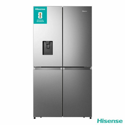 Hisense Rq758N4Swse, Pureflat Multi Door Fridge Freezer, E Rated In Silver