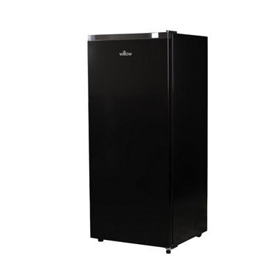 145L 55cm Black Freestanding Tall Freezer