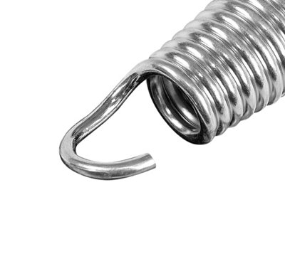 14cm / 5.5 Inch Trampoline Springs (Hook to Hook) - Heavy-Duty Galvanised Replacement Springs - Set of 15 - 3