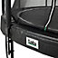 14ft Salta Black Round Premium Edition Trampoline with Enclosure