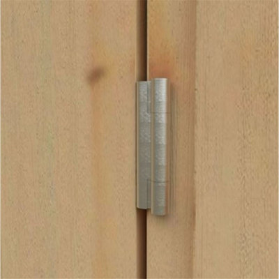 14ft x 10ft (4.26m x 3.04m) 44mm Wooden Log Cabin (19mm Tongue and Groove Floor and Roof) (14 x 10) (14x10) - 9