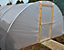 14ft x 18ft Full Curve Conventional Polytunnel Kit, Heavy Duty Professional Greenhouse