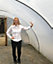 14ft x 54ft Full Curve Conventional Polytunnel Kit, Heavy Duty Professional Greenhouse