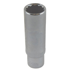 14mm 3/8" Drive Double Deep Metric Socket Double Hex / 12 Sided