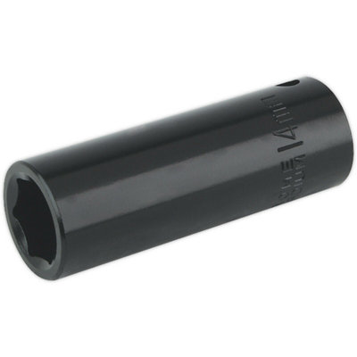 14mm Deep Impact Socket - 3/8 Inch Chrome Vanadium Wrench Tool for Professionals
