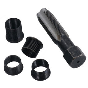 14mm Rethreader Re thread Rethread Tap Tool Spark Plug Insert Kit