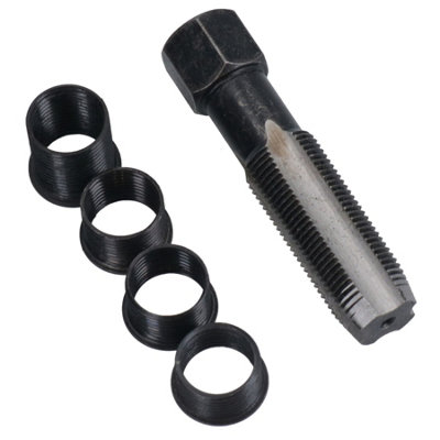 14mm Rethreader Re thread Rethread Tap Tool Spark Plug Insert Kit