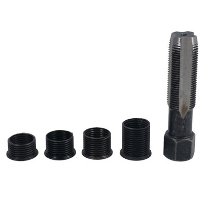 14mm Rethreader Re thread Rethread Tap Tool Spark Plug Insert Kit