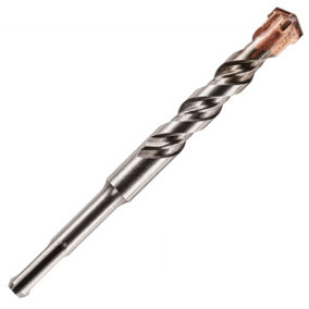 14mm x 160mm Long SDS Plus Drill Bit. TCT Cross Tip With Copper Coating. High Performance Hammer Drill Bit