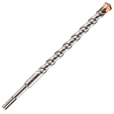 14mm x 260mm Long SDS Plus Drill Bit. TCT Cross Tip With Copper Coating. High Performance Hammer Drill Bit