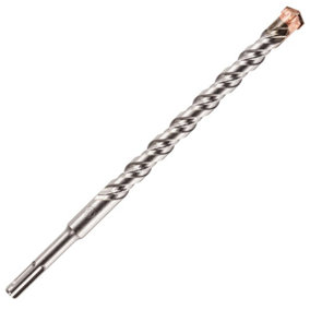 14mm x 260mm Long SDS Plus Drill Bit. TCT Cross Tip With Copper Coating. High Performance Hammer Drill Bit
