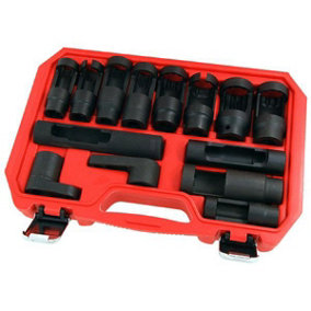 14pc Diesel Injector Lambda Socket Set 17 - 30mm (Nelisen CT4233)