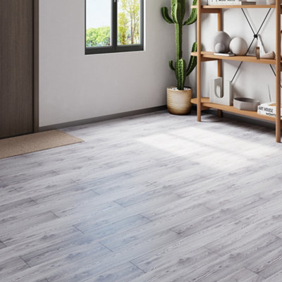 14pcs Wood Grain SPC Vinyl Flooring  Eco-Friendly Material Flooring