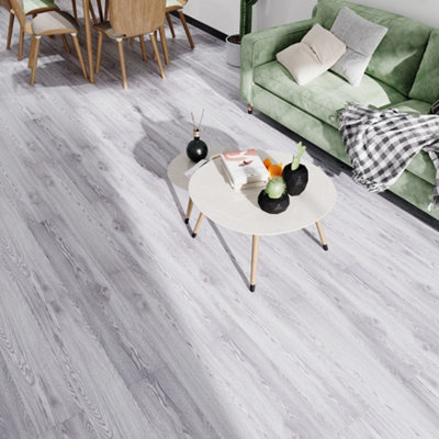 14pcs Wood Grain SPC Vinyl Flooring  Eco-Friendly Material Flooring - 3