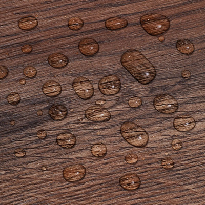 14pcs Wood Grain SPC Vinyl Flooring in Brown - 5