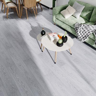 14pcs Wood Grain SPC Vinyl Flooring Interlocking Flooring - 3