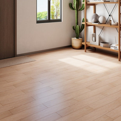 14pcs Wood Grain SPC Vinyl Flooring Interlocking Flooring