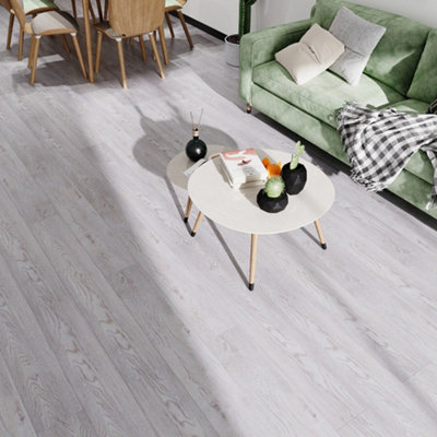 14pcs Wood Grain SPC Vinyl Flooring - 3