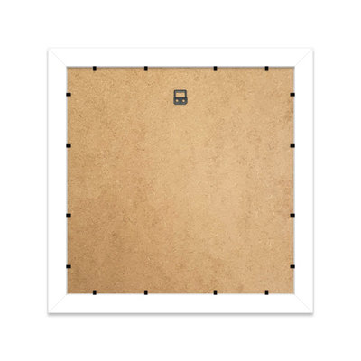 14x14 White Ornate Picture Frame (35.6 x 35.6cm) Poster, Photo, Artwork, Gallery Wall or Print