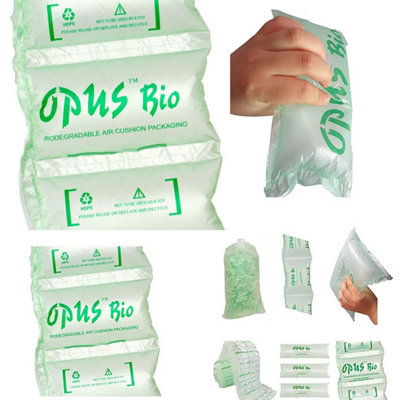 15 Cubic Pre Inflated Polythene Air Pillows 200x200mm Protective Cushion Packaging Void Fill - 3