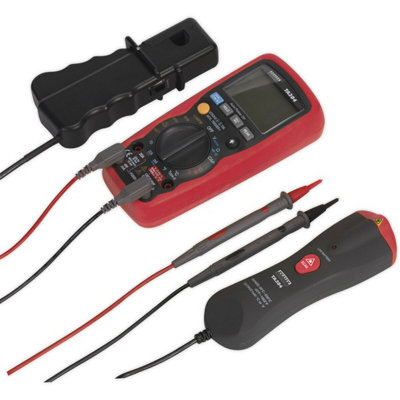 15 Function Digital Automotive Diagnostic Analyzer with Infrared Probe and Inductive Coupler