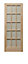 15 Lite Knotty Pine Clear Glzd Door 1981 x 686mm
