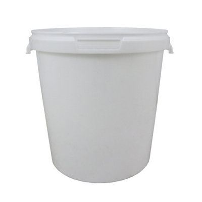 15 Litre Plastic Bucket with Tamper Evident Lid - 4