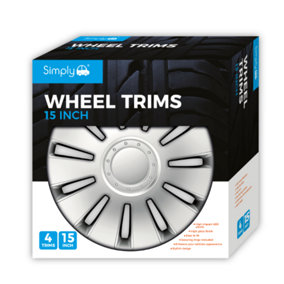 15" Wheel Trim "Magnus" Set of 4 Trims by Simply
