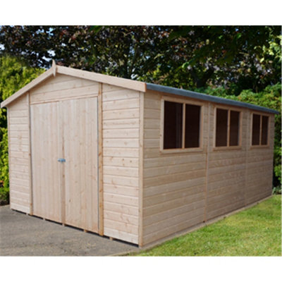 15 x 10 Tongue and Groove Garden Workshop