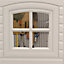15 x 8 Life Plus Single Entrance Plastic Apex Shed With Plastic Floor + 2 Windows (15ft x 8ft / 15' x 8' / 4.57m X 2.43m)