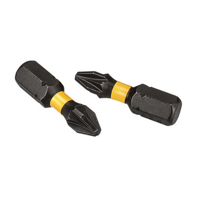 15 x Dewalt DT70618T-QZ Extreme Impact Torsion Bits PZ2 (Tic Tac Box & Holder - 4