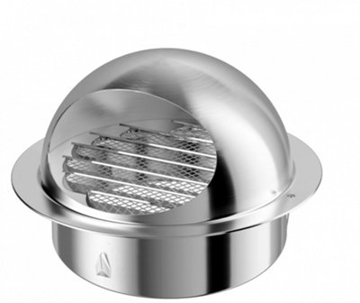 150 mm ventilation grille for wall-mounted cooker hood, with insect ...