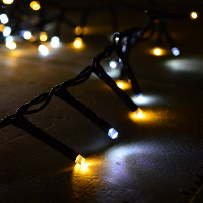 1500 LED 37.5m Premier TreeBrights Indoor Outdoor Christmas Multi Function Mains Operated String Lights Timer Cool & Warm White - 5