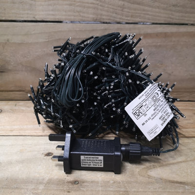 1500 LED 37.5m Premier TreeBrights Indoor Outdoor Christmas Multi Function Mains Operated String Lights Timer Cool & Warm White - 6