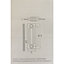 1500mm (H) x 425mm (W) - White Vertical Radiator (New Yorker Classic) - 2 Columns - (1.5m x 0.425m) - Depth 66mm