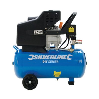 Lincoln l224 24l 2hp sales direct drive air compressor