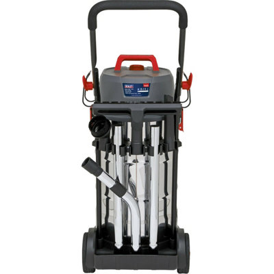 1500W Dust Free Wet & Dry Industrial Vacuum Cleaner - 38L Drum - M Class - 230V - 4