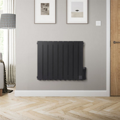 1500W Electric Oil Filled Radiator Space Heater with 3 Heat Settings Modes and LED Screen Black Price Comparisons | Compare The Build