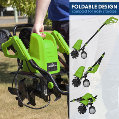 1500W Electric Rotavator / Tiller / Cultivator - 40cm 6 Blade Weeder Landscape - 4