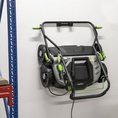 1500W Electric Scarifier - 36cm Cutting Diameter - 45L Grass Bag - 5 Heights - 7