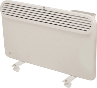1500W Floor or Wall Mounted Electric Panel Heater - Slimline Silent Energy Efficient Home, Office or Conservatory Radiator Price Comparisons | Compare The Build